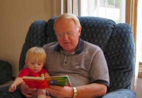 Reading Goodnight Moon