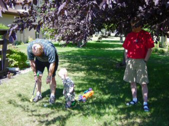 Golf pointers from Grandpa Dean